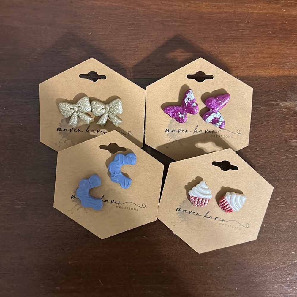 New clay earrings